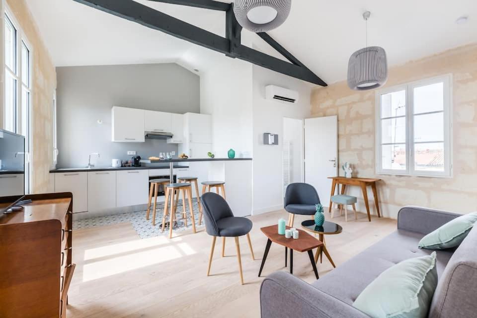 Magnifiques Appartements Climatises En Plein Coeur Des Chartrons Bordeaux Eksteriør bilde